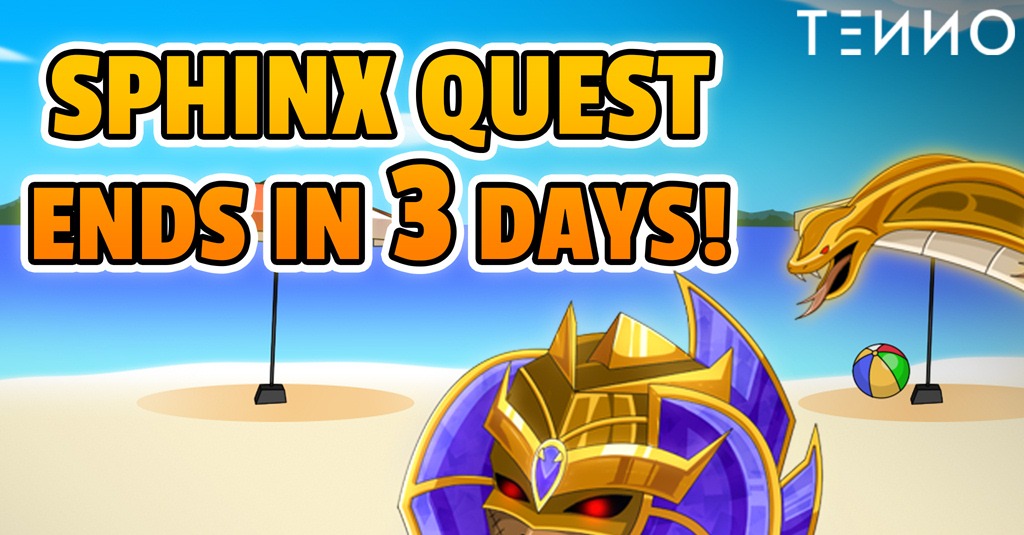 The Sphinx Quest event ends in just 3 days!